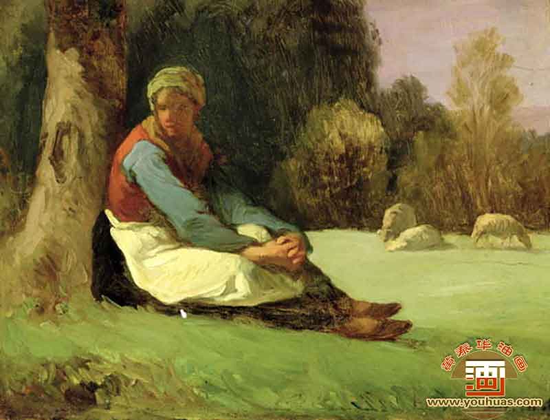 ŮSeated Shepherdess Two_ͮƷp